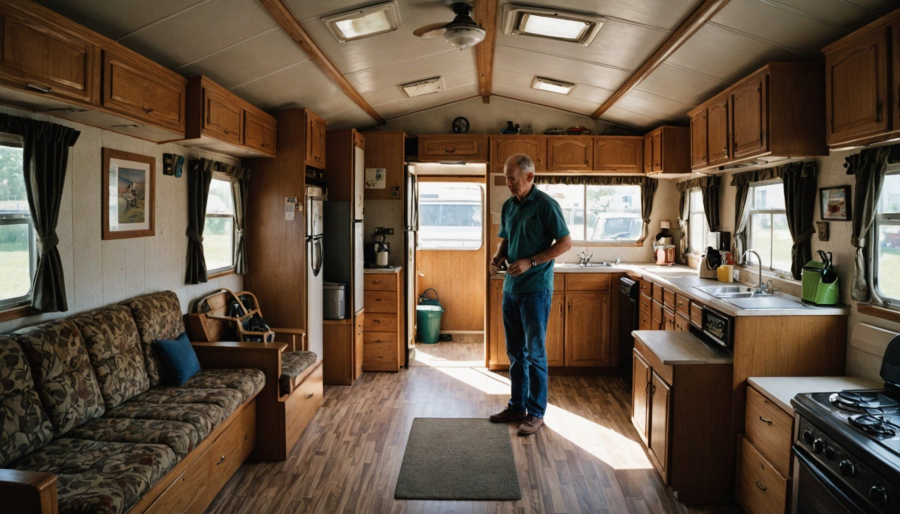 À quoi ressemble la vie quotidienne dans un mobil home dans la drôme ?